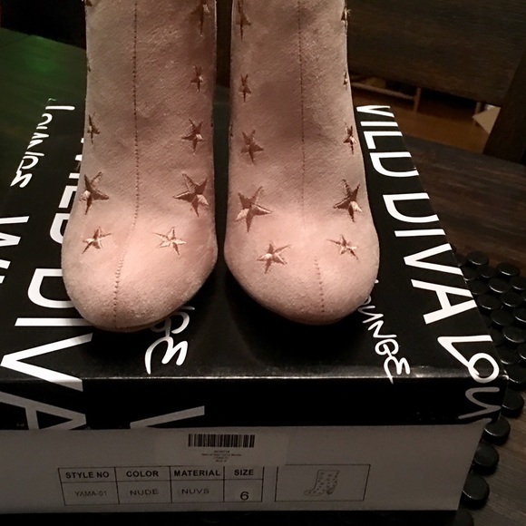 Brand New Star Heeled Boots Size 6 - Picture 6 of 8